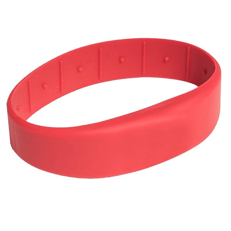 Bilde av Red wristband 13.56 MHZ for children. 70105115 (DE,SE,NO,FI,RO,PL)